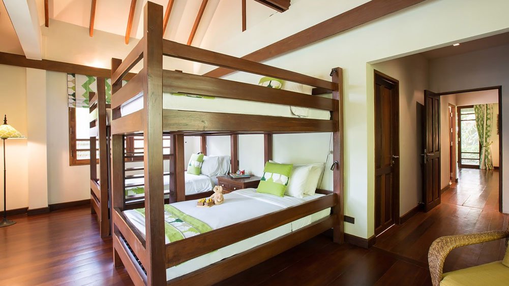 Villa Waimarie - Bunk bed guest bedroom
